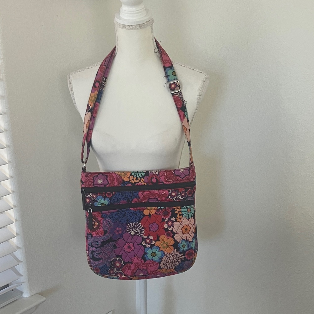 Vera Bradley Floral Multi-Color Crossbody Bag